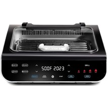 Gourmia Smokeless Indoor Grill &amp; Air Fryer raclette grill with Smoke Extracting  - £122.27 GBP