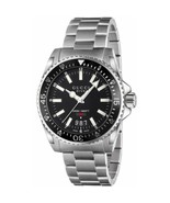 Gucci YA136301 Men&#39;s Dive Stainless Steel Chronograph Watch + Gift Bag - $768.44