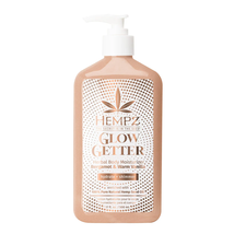 Hempz Glow Getter Body Moisturizer Lotion With Shimmer, 17 Oz.