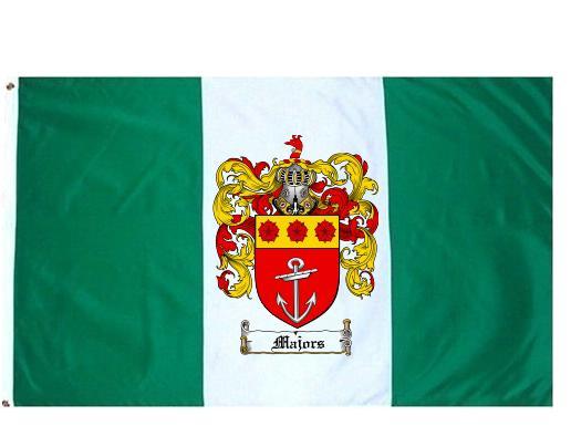 Majors Coat of Arms Flag / Family Crest Flag - $29.99