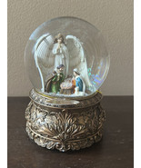 New Christmas Nativity Scene Snowglobe Baby Jesus Musical  - £35.39 GBP