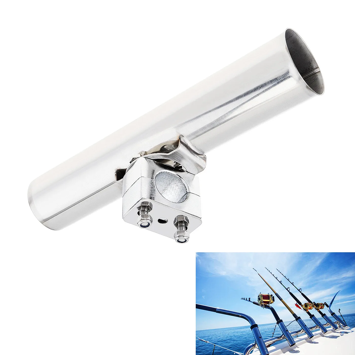 Fishing Support Rod Stand cket Fishing Tackle Tool Adjustable Direction ... - $848.16 MXN