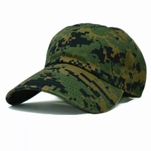 Mens Womens Adjustable Cotton Plain Baseball Caps Dad Hat Desert / Green - $15.99
