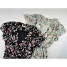 Bundle of Urban Outfitters Sublime Dress Womens Small Black Ivory Floral... - £13.04 GBP