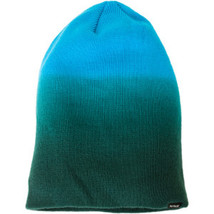 Hurley Fadar Slouch Logo Blue Green Beanie Toque Ski Mens Guys Hat New $30 - £15.97 GBP
