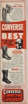 1958 Print Ad Converse Sporting Footwear Rod &amp; Reel Rubber Boots Malden,MA - £13.36 GBP