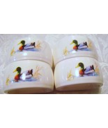  Mallard Duck  Ceramic Napkin Rings - $12.00