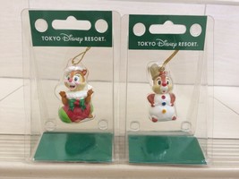 Disney Chip Dale Figure Christmas Ornament. Bell Sound Theme. pretty and... - £35.97 GBP