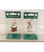 Disney Chip Dale Figure Christmas Ornament. Bell Sound Theme. pretty and... - £35.55 GBP