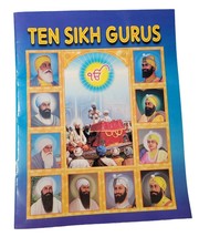 Ten Sikh Guru&#39;s Kids Illustrated Sikhism Story Book Colour photos in Eng... - £16.51 GBP