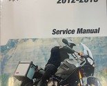 2012 2013 Yamaha Super Tenere Service Atelier Réparation Manuel Neuf - $179.65