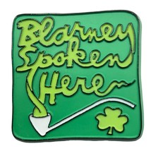 St Patricks Day Refrigerator Magnet Vintage Irish Blarney Spoken Here Sh... - $10.47