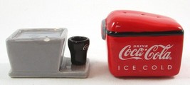 Vintage Coca Cola Salt &amp; Pepper Shakers Shaker Set, Condition Issues, Rare!! - £7.83 GBP