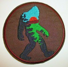 BIGFOOT Sasquatch Yeti Embroidered Patch~3 1/2&quot; Round~Iron or Sew On  - £3.09 GBP