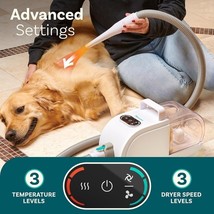 PetCove 7 in-1 Pet Grooming Kit with Low Noise Vacuum/Hair Dryer for Dog... - $76.49