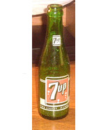 Vintage 7 Fl.Oz. 7 Up You Like it It Likes You Soda Bottle - £7.09 GBP