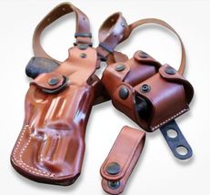 Fits Taurus 856 38 Spl Revolver 6-Shot 2”BBL Leather Shoulder Holster #1523# RH image 7