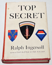 TOP SECRET by Ralph Ingersoll, Harcourt, Brace and Company, New York 1946 - £15.81 GBP