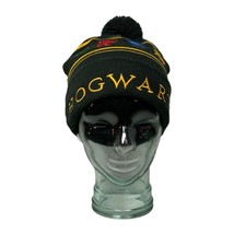 Harry Potter HOGWARTS Pom Toboggan Winter Knit Stocking Cap Beanie Snow Hat - £11.22 GBP