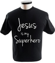 Jesus Is My Superhero Religious Christian Tshirt Religion T-Shirts - £13.54 GBP+