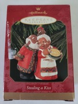Hallmark Keepsake 1997 Stealing a Kiss Christmas Tree Holiday Ornament 06555 - £9.08 GBP