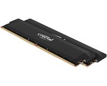 Crucial Pro DDR5 RAM 32GB Kit (2x16GB) CL36 6000MHz, Overclocking Deskto... - $150.53