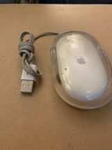 Genuine Apple USB Pro Mouse M-5769  Clear/White - $12.82