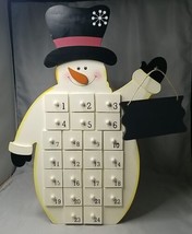 Christmas Snowman Advent Calendar With Drawers Can Be Personalized - £29.43 GBP