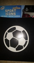 Sport Icons Soccer Ball Car Decal Sticker Decoration - New - $14.99