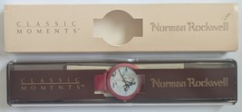 Norman Rockwell Classic Moments Facts of Life 77572 Wrist Watch, NOS - $34.81 CAD