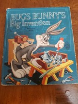 BUGS BUNNY&#39;S BIG INVENTION 1953 Tell-A-Tale Whitman Illustrations by War... - $3.95