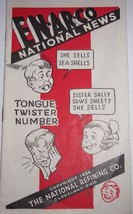 Vintage The National Refining Co En-Ar-Co National News 1936 - £4.71 GBP