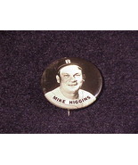 Vintage Mike Higgins Baseball Pinback Button, Pin - £5.46 GBP