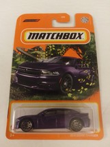 Matchbox 2022 #052 Purple 2018 Dodge Charger MBX Highway Series Mint On Card - £11.72 GBP
