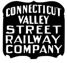 Connecticut River Valley Street Railway Railroad Train Sticker Decal R7550 - £1.53 GBP+