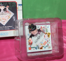 Enesco Monopoly Take A Chance On The Holiday 1992-94 Ltd Ed 594075 Ornament - £31.31 GBP