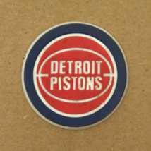 Detroit Pistons Vintage Nba Rubber Basketball Fridge Magnet Standings Board - £11.52 GBP