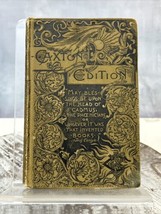 1889 Caxton Edition Peck&#39;s Sunshine by George Peck Vintage Hardcover - £23.00 GBP