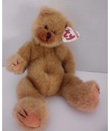 TY ORIGINAL BEANIE BEARCLYDE BROWN WITH TO AND FROM TAG - $13.32 CAD