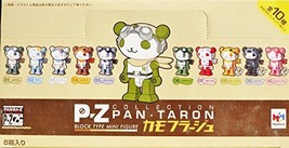 Japan MegaHouse P-Z PAN TARON COLLECTION PANDA-Z - BLOCK TYPE MINI FIGUR... - $179.99