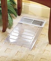 Vent Extender Heat Air Conditioner Register Deflector Adjustable Floor F... - $234.74 MXN