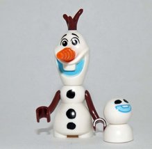 Building Olaf Snowman Frozen Disney Minifigure US Toys - $7.30