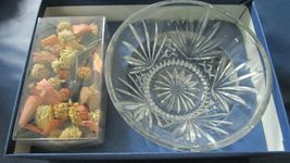 “Wedgwood” England Bowl With Potpourri 3 X 4 1/2&quot; New In Box - $810.70 MXN