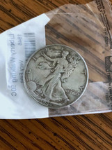 1946 Walking Liberty Silver Half Dollar Very Fine .90 Silver No Mint Mark - £17.40 GBP
