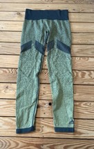Adidas Women’s High waist leggings size S Green G10 - $14.75