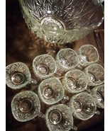 Vintage Williamsport Pressed Glass - Hazel Atlas Square Punch Bowl Set 1... - $710.66 MXN
