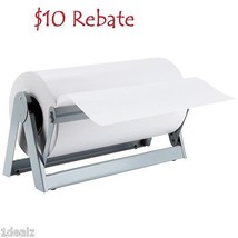 15" Paper Cutter Dispenser for Butcher Gift Wrap and Kraft Roll Paper + Rebate  - $54.52