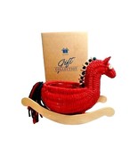 Avon Red Rocking Horse W Basket Shelf Sitter Wood Yarn Tail 8-in Vintage... - €14,07 EUR Avon Red Rocking Horse W Basket Shelf Sitter Wood Yarn Tail 8-in Vintage... - €14,07 EUR
