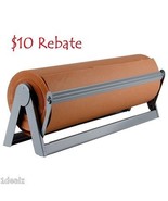 24&quot; Paper Cutter Dispenser for Butcher Gift Wrap and Kraft Roll Paper + ... - $1,129.61 MXN