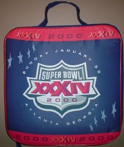 Super Bowl XXXIV Seat Cushion St Louis Rams Tennessee Titans - £11.98 GBP